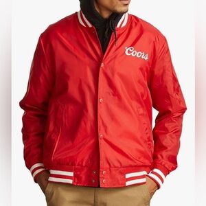Limited Edition Brixton Men's Coors Signature Bomber Jacket